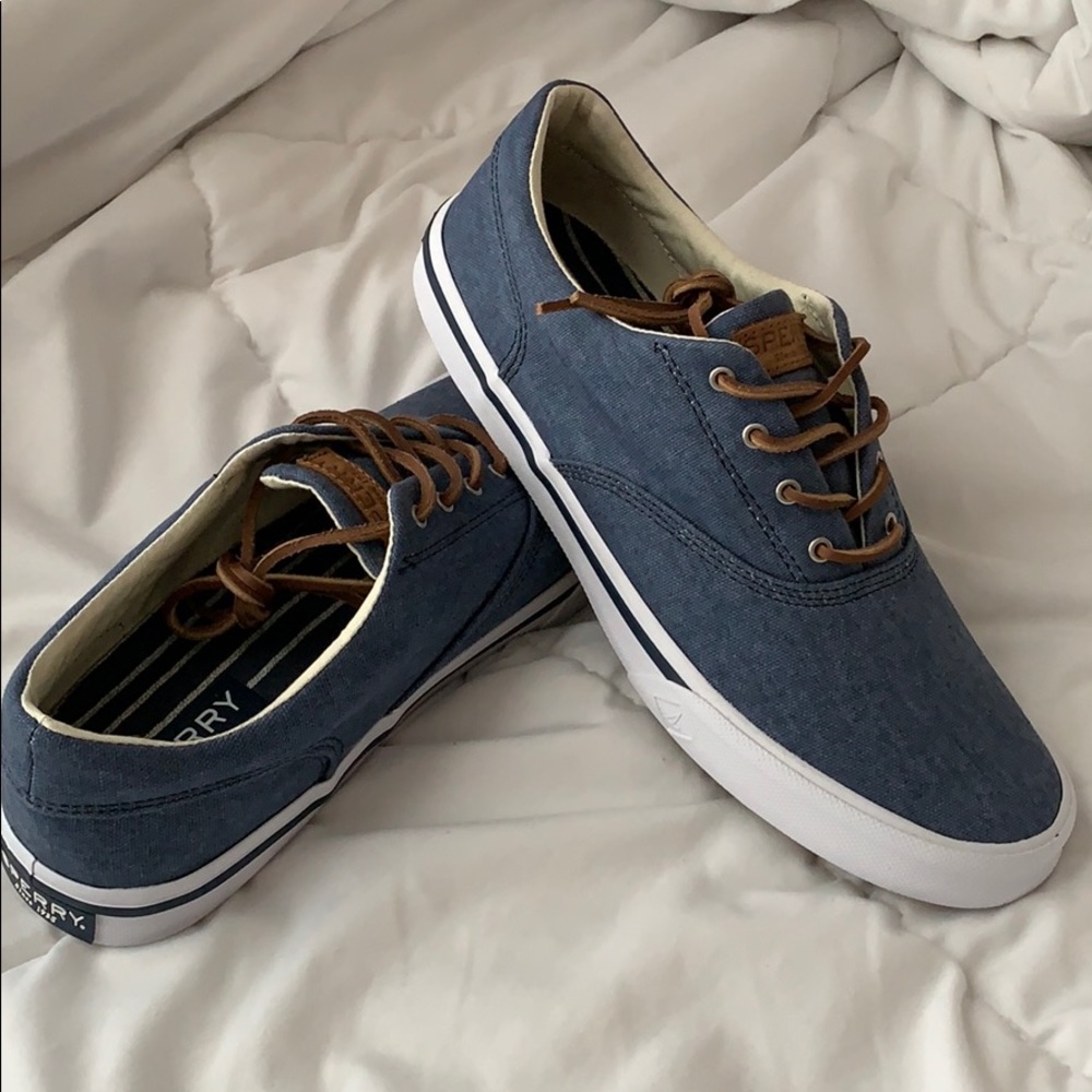 Sperry Men’s Striper II Washed CVO Sneaker